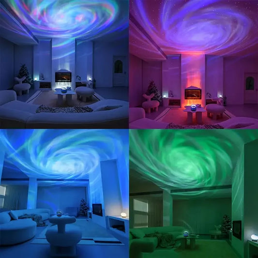 LED Galaxy Projector Colorful Sky Light