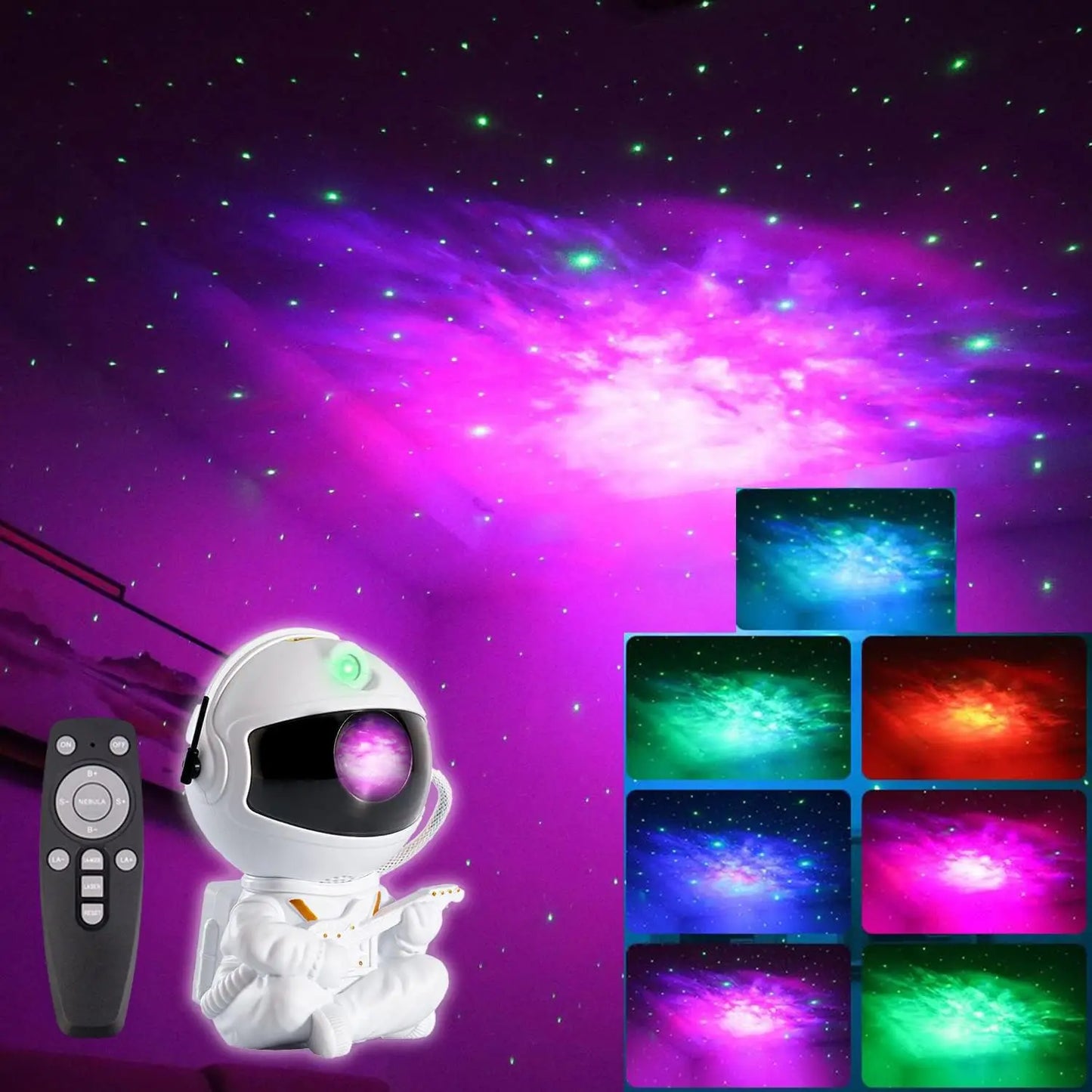 Astronaut Projector Nebula Galaxy Star Light