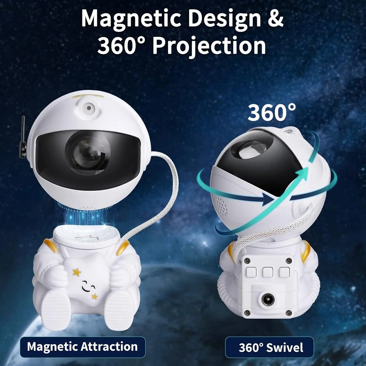 Astronaut Projector Light Starry Sky