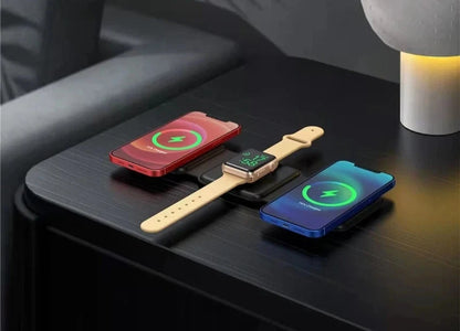 3 In 1 Magnetic Wireless Charger Stand