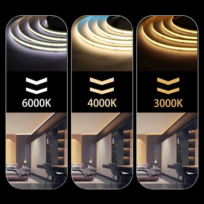 COB LED Strip Light High Density RGB Light