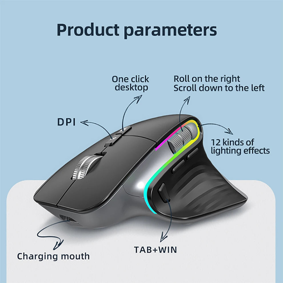 Wireless Portable Mouse [Bluetooth 5.0]