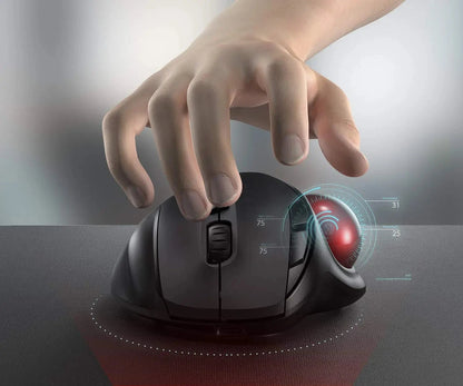 Rechargeable Bluetooth USB Trackball Mouse