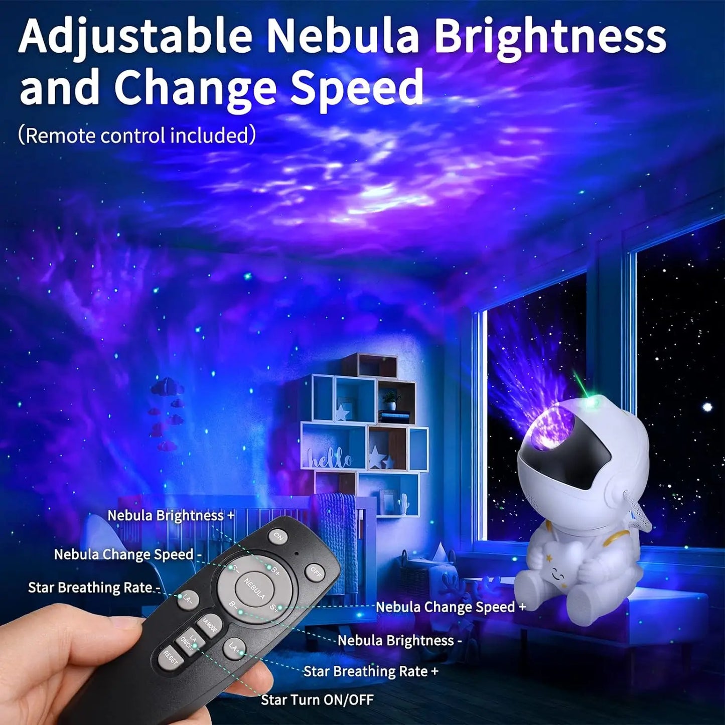 Astronaut Projector Light Starry Sky