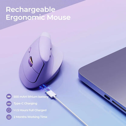 Vertical Ergonomic Wireless Mouse