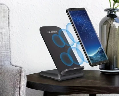 50W Wireless Charger Stand Pad for iPhone