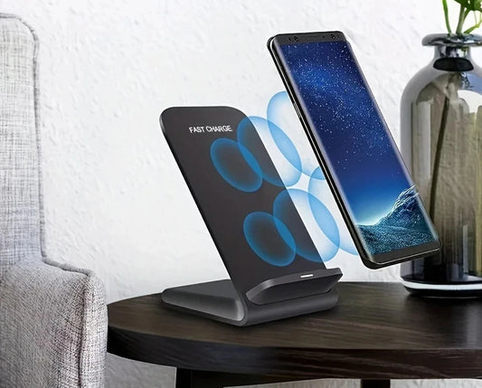 50W Wireless Charger Stand Pad for iPhone