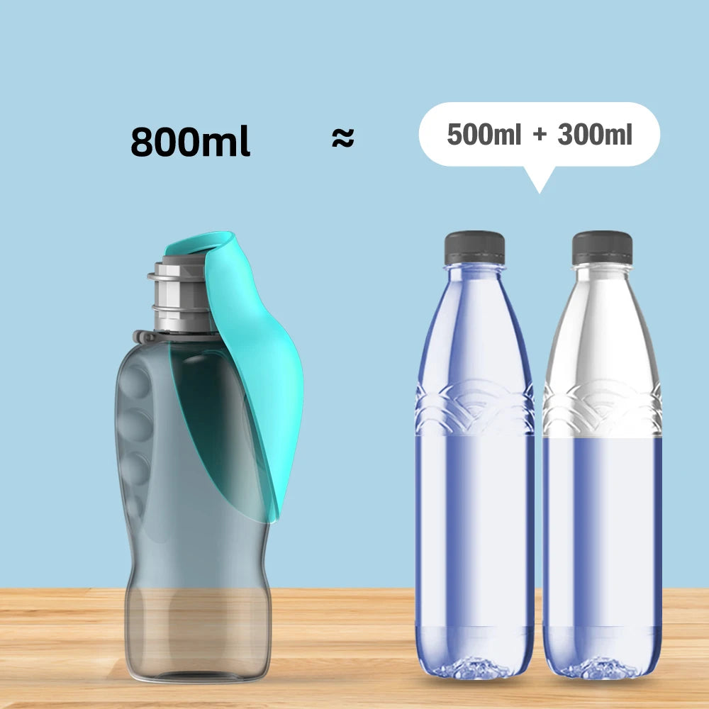 800ml Portable Pet Water Bottle